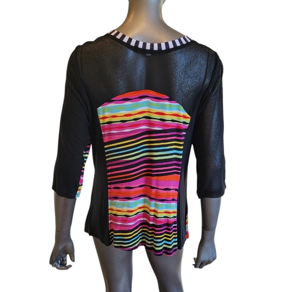 Lior Paris Colorful Top - Size Large - Picture 3 of 6